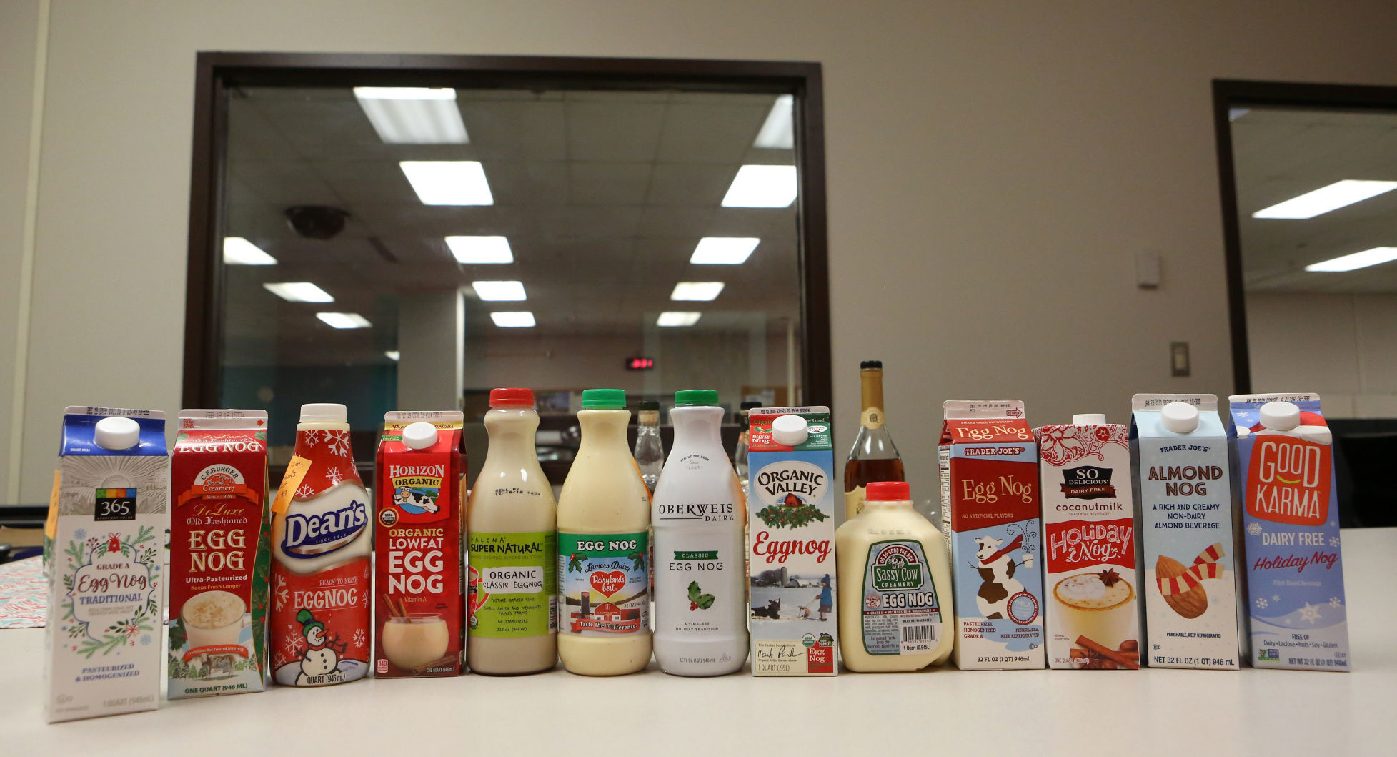 EGG NOG TASTING